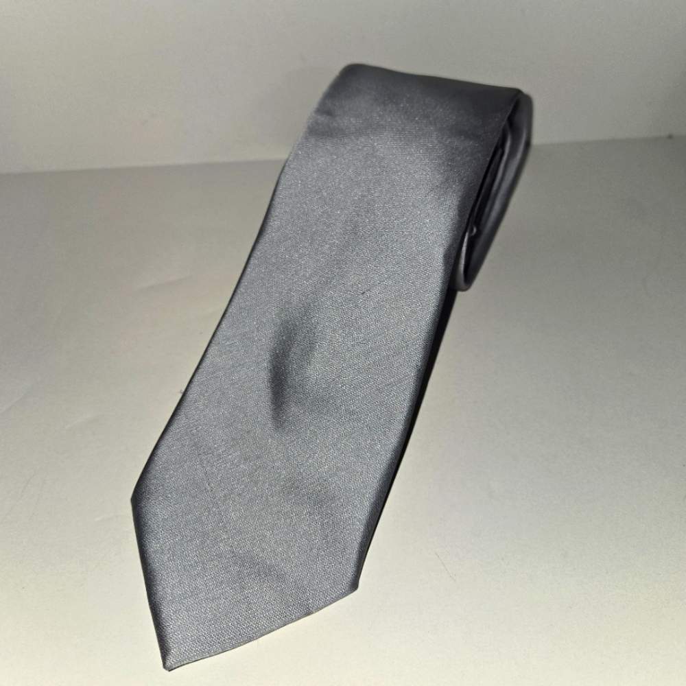 Dockers Silver Gray Men's Polyester Tie